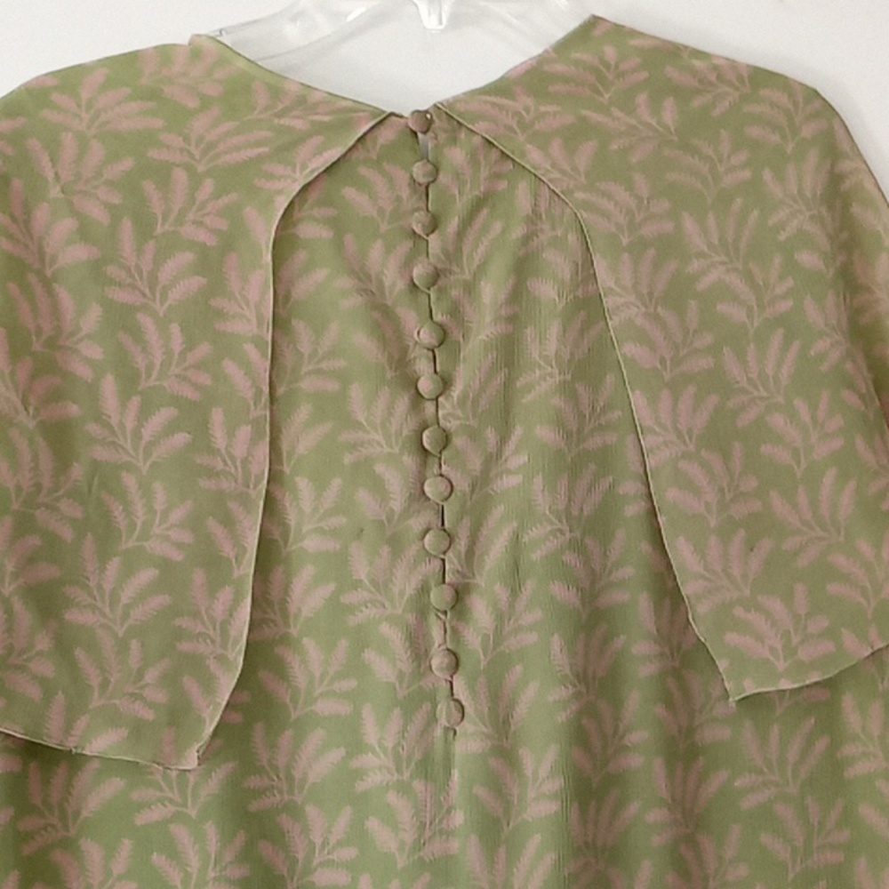 Rare 1970's Silk Anna Weatherly 1920's style Dress. - Picture 7 of 13